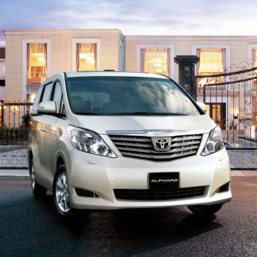 luxury mpv kuching alphard