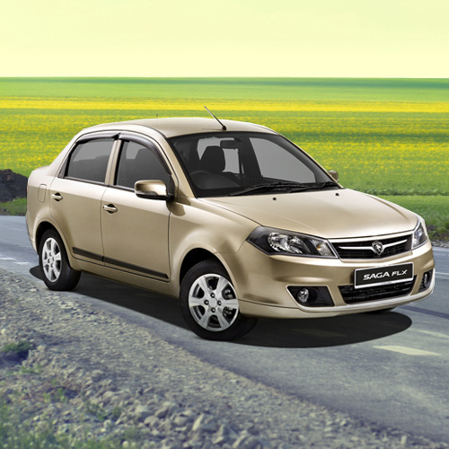kereta sewa kuching proton saga