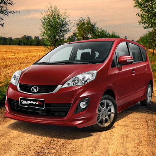 kereta sewa perodua alza kuching
